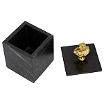 Мраморная шкатулка с бюстом из металла KELLY WEARSTLER варинант исполнения - 7 | Loft Concept в Барнауле