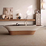 Журнальный столик фигурный со стеклянной столешницей Table Drop варинант исполнения - 3 | Loft Concept в Барнауле