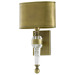 Бра с овальным абажуром на прозрачном основании Masculinity варинант исполнения - 3 | Loft Concept в Барнауле