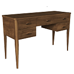 Стол письменный из массива бука Tasteful Furniture варинант исполнения - 1 | Loft Concept в Барнауле