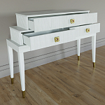 Премиальная Консоль с тремя ящиками Elsa Dreams White варинант исполнения - 2 | Loft Concept в Барнауле