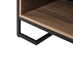 Стеллаж под TV в стиле лофт с открытыми полками и ящиками Urban Style Space варинант исполнения - 4 | Loft Concept в Барнауле