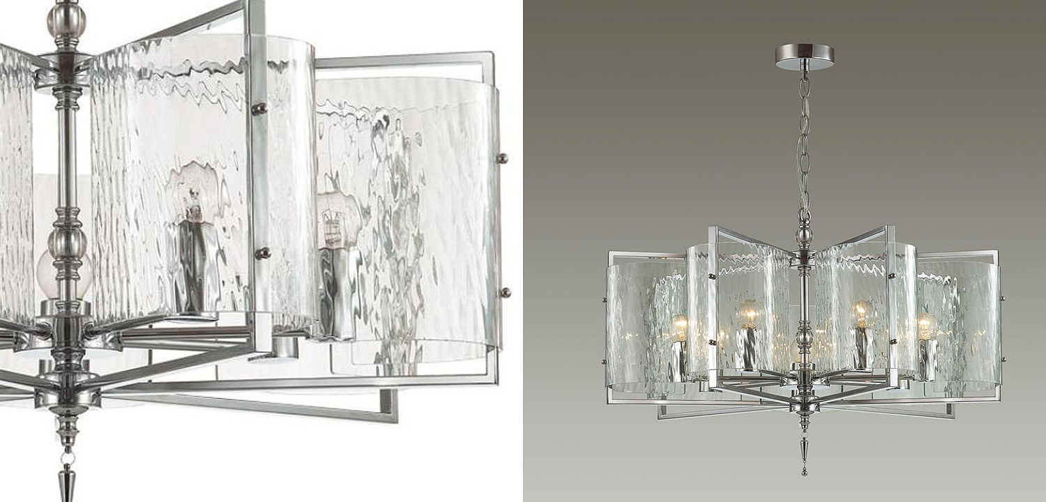 Люстра Karissa Chrome Chandelier 65 Люстра Karissa Chrome Chandelier 65 - Loft-Concept в Барнауле