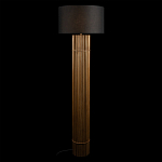 Торшер с металлическим золотым трубчатым основанием Fulgurite варинант исполнения - 3 | Loft Concept в Барнауле