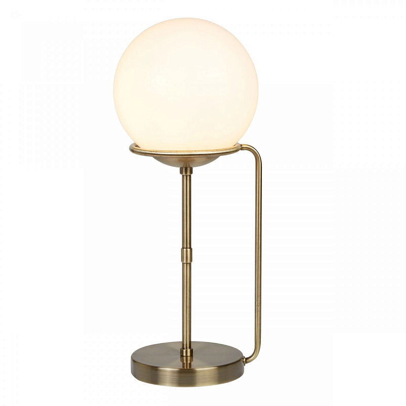 Настольная лампа Melissa Table Lamp Латунь Молочный Настольная лампа Melissa Table Lamp Латунь Молочный в Барнауле | Loft Concept