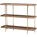 Стеллаж Marcos Wooden Metal Rack варинант исполнения - 1 | Loft Concept в Барнауле