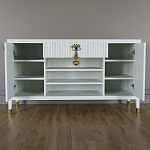 Комод-буфет Elsa Dreams White с открытыми полками   варинант исполнения - 3 | Loft Concept в Барнауле