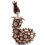 Статуэтка для интерьера коричневый фрукт Pandora Tropical Fruit 21 варинант исполнения - 3 | Loft Concept в Барнауле