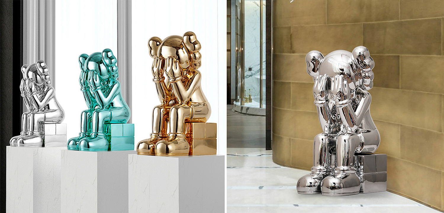 Статуэтка KAWS Passing Through Silver Статуэтка KAWS Passing Through Silver - Loft-Concept в Барнауле