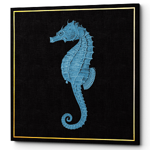 Постер Blue Sea Horse Poster