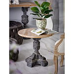 Столик кофейный с резным античным узором Antique Engraving варинант исполнения - 7 | Loft Concept в Барнауле