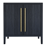 Современный Буфет Primo с 2 дверцами Черный дуб варинант исполнения - 6 | Loft Concept в Барнауле