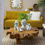 Ваза с крышкой фарфоровая с ручной росписью Leopard Collection  варинант исполнения - 6 | Loft Concept в Барнауле