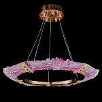 Люстра в форме кольца розовая Warm Pink Light варинант исполнения - 1 | Loft Concept в Барнауле