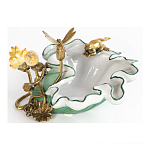 Чаша фигурная с обитателями леса и цветами Eden Garden варинант исполнения - 2 | Loft Concept в Барнауле