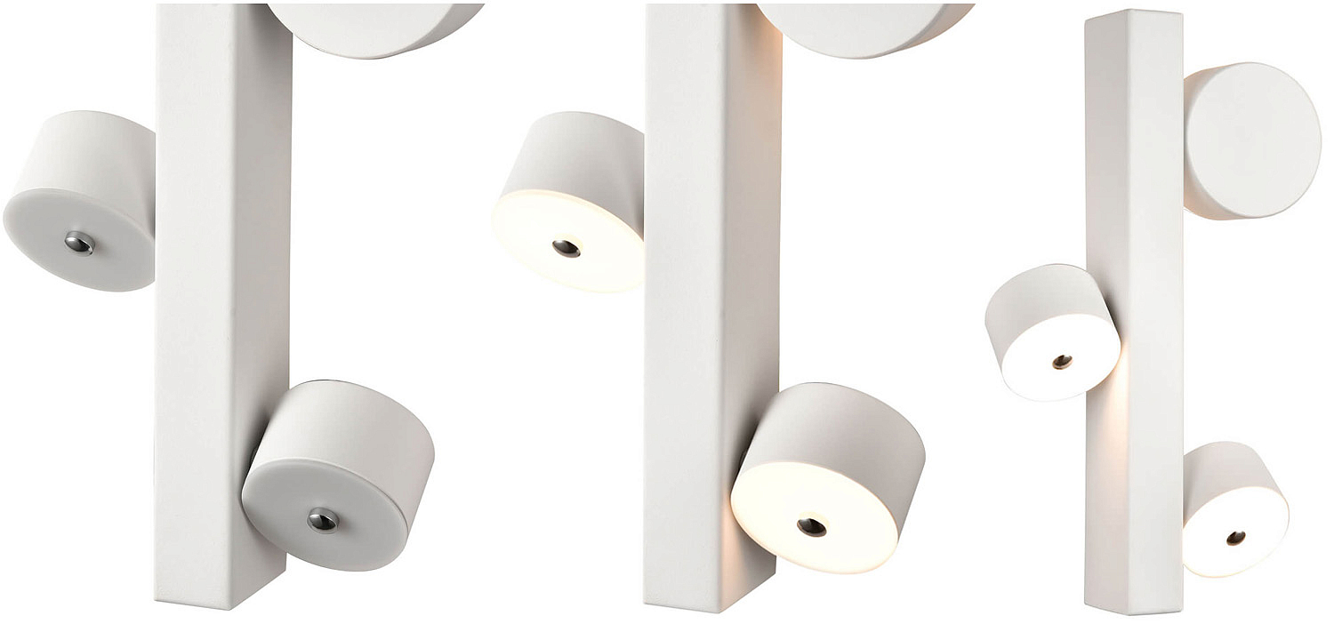 Бра Pohon White Circles Wall Lamp Бра Pohon White Circles Wall Lamp - Loft-Concept в Барнауле