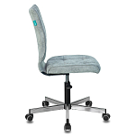 Офисное кресло в серо-голубом велюре Bureaucrats варинант исполнения - 3 | Loft Concept в Барнауле