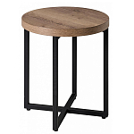 Стол журнальный круглый в стиле лофт Urban Style Space варинант исполнения - 1 | Loft Concept в Барнауле