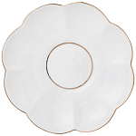 Чайный сервиз из фарфора со стразами на 6 персон 15 предметов Shine Porcelain варинант исполнения - 4 | Loft Concept в Барнауле