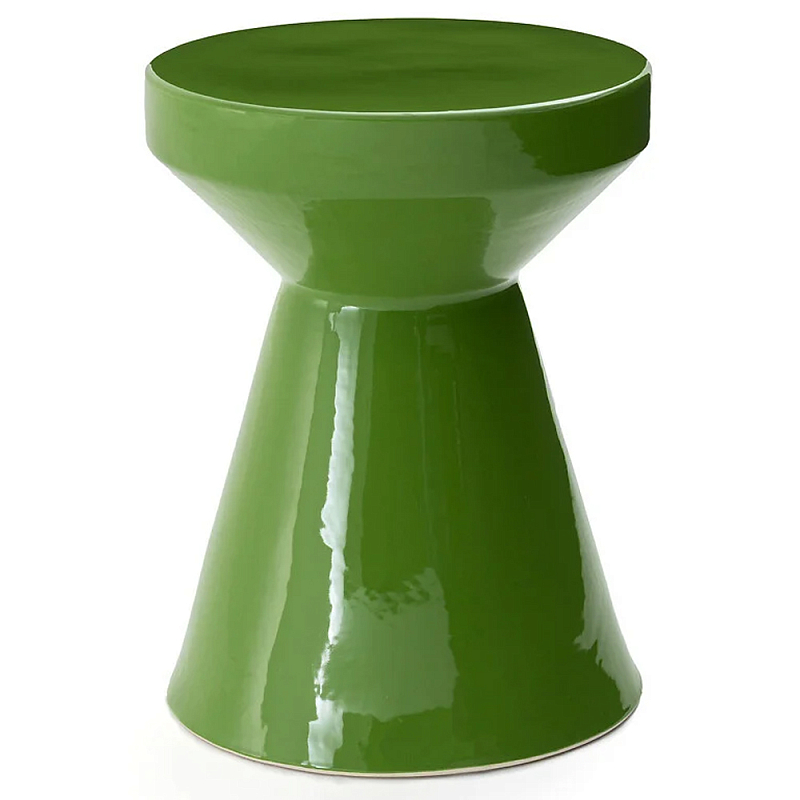 Приставной стол из керамики Manufacto Green Зеленый Приставной стол из керамики Manufacto Green Зеленый в Барнауле | Loft Concept