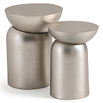 Приставной стол из алюминиевого сплава Meskill Side Table варинант исполнения - 7 | Loft Concept в Барнауле