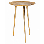 Металлический кофейный столик Waterlily Gold варинант исполнения - 1 | Loft Concept в Барнауле