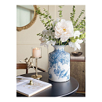 Ваза с мотивами цветущего сада с попугаями Vase Inspired by Nature варинант исполнения - 5 | Loft Concept в Барнауле