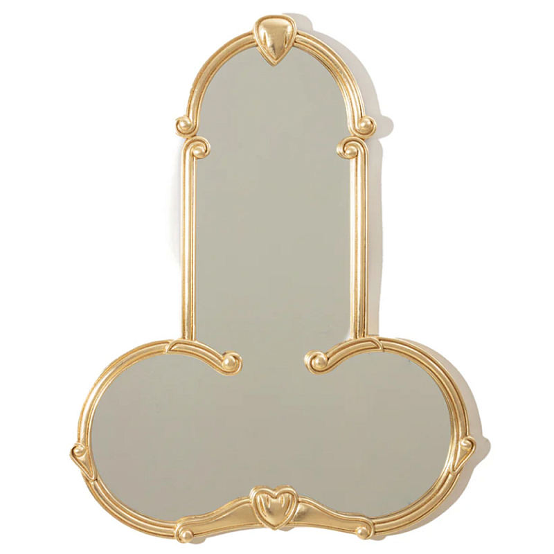 Зеркало SELETTI Liberty Mirror Man Золотой в Барнауле | Loft Concept 