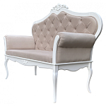 Диван в стиле прованс Montmartre Provence Sofa Beige White варинант исполнения - 2 | Loft Concept в Барнауле