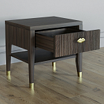 Прикроватная тумбочка с ящиком Elsa Dreams Walnut варинант исполнения - 2 | Loft Concept в Барнауле