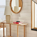 Зеркало круглое в раме из ротанга Wickerwork варинант исполнения - 5 | Loft Concept в Барнауле