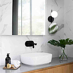 Бра с шарообразным плафоном и зеркальным круглым элементом Lunar Echo варинант исполнения - 2 | Loft Concept в Барнауле