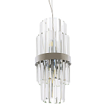 Подвесной светильник Deniel Crystal Hanging Lamp Chrome варинант исполнения - 1 | Loft Concept в Барнауле