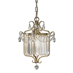 Люстра подвесная со стеклянными подвесками Feiss варинант исполнения - 1 | Loft Concept в Барнауле