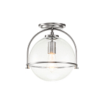 Потолочный светильник с прозрачным стеклянным шаром с эффектом пузырьков Hinkley варинант исполнения - 7 | Loft Concept в Барнауле