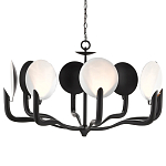 Люстра с плафонами в виде черно-белых дисков Ideal Shade Combination варинант исполнения - 4 | Loft Concept в Барнауле