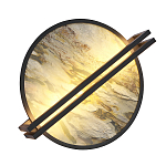 Бра круглое Sun Lighting 1 варинант исполнения - 1 | Loft Concept в Барнауле