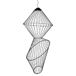 Подвесной светильник из металла Figured Beam варинант исполнения - 1 | Loft Concept в Барнауле