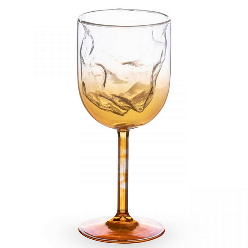 Бокал Seletti Meteorite Wine Янтарный Бокал Seletti Meteorite Wine Янтарный в Барнауле | Loft Concept