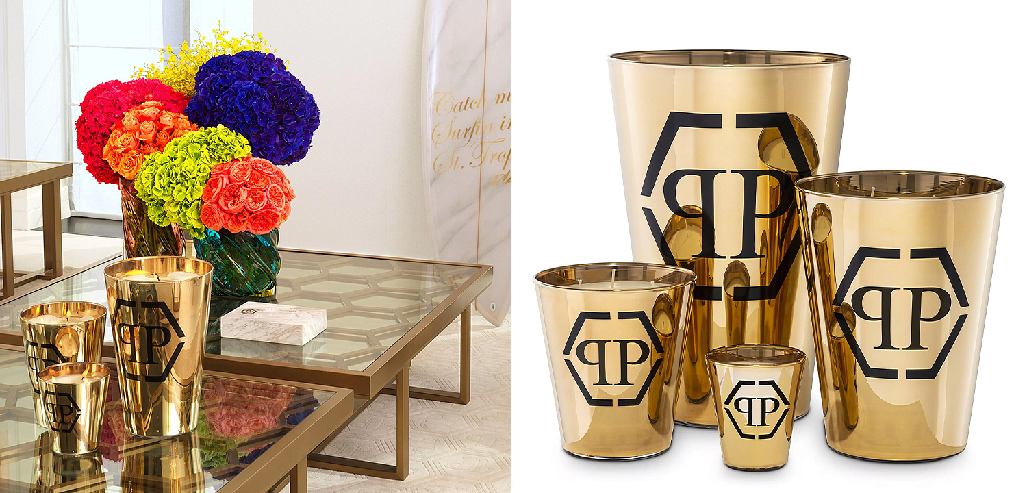 Свеча Philipp Plein Candle Empire Gold XL Свеча Philipp Plein Candle Empire Gold XL - Loft-Concept в Барнауле