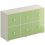 Тумба с глянцевым фасадом Noah варинант исполнения - 1 | Loft Concept в Барнауле