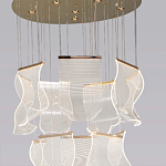 Потолочная люстра каскадная светодиодная Ethereality Sail варинант исполнения - 2 | Loft Concept в Барнауле