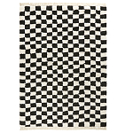 Ковер с шахматным принтом Chess Layout с эффектом шерсти варинант исполнения - 3 | Loft Concept в Барнауле