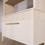 Стеллаж Primo с ящиками Светлый дуб  варинант исполнения - 4 | Loft Concept в Барнауле