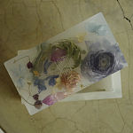 Шкатулка из эпоксидной смолы с цветами белая Epoxy Resin Rectangular Box White варинант исполнения - 2 | Loft Concept в Барнауле