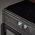 Консоль прямоугольная серая с 4-мя выдвижными ящиками Grany варинант исполнения - 5 | Loft Concept в Барнауле