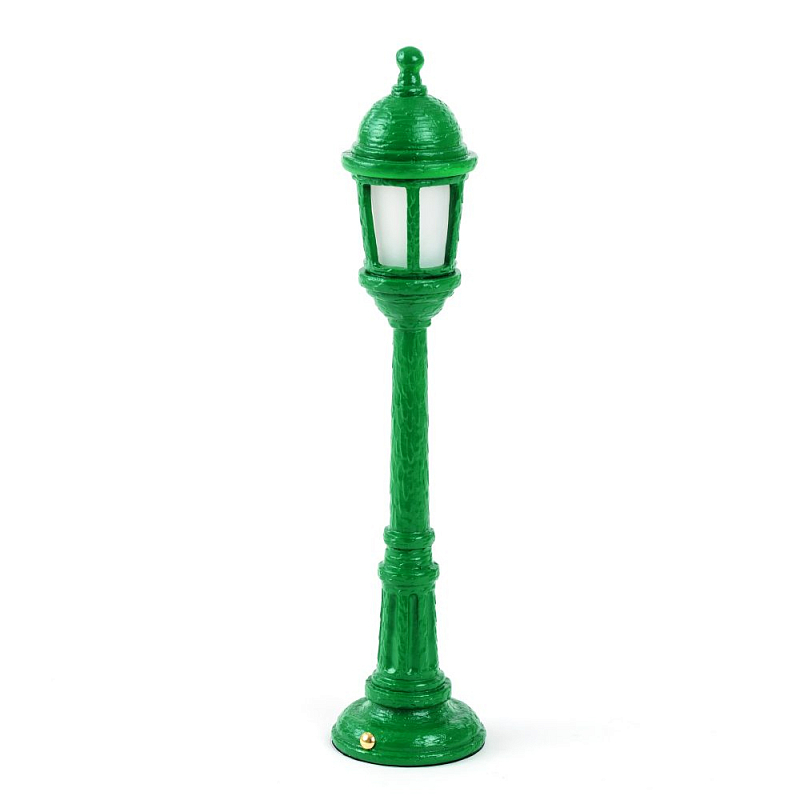 Настольная лампа Seletti Street Lamp Dining Green Зеленый Настольная лампа Seletti Street Lamp Dining Green Зеленый в Барнауле | Loft Concept