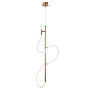 Подвесной светодиодный светильник Knot Lihgt Латунь