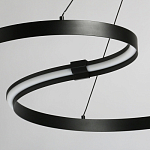 Люстра подвесная светодиодная в виде волнообразной ленты Ribbon Vortex варинант исполнения - 10 | Loft Concept в Барнауле