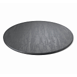 Стол обеденный с круглой столешницей черного цвета Harris Collection варинант исполнения - 2 | Loft Concept в Барнауле